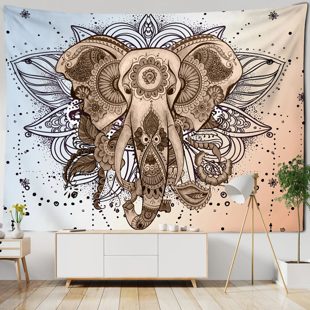 Rainbow Chakra Elephant