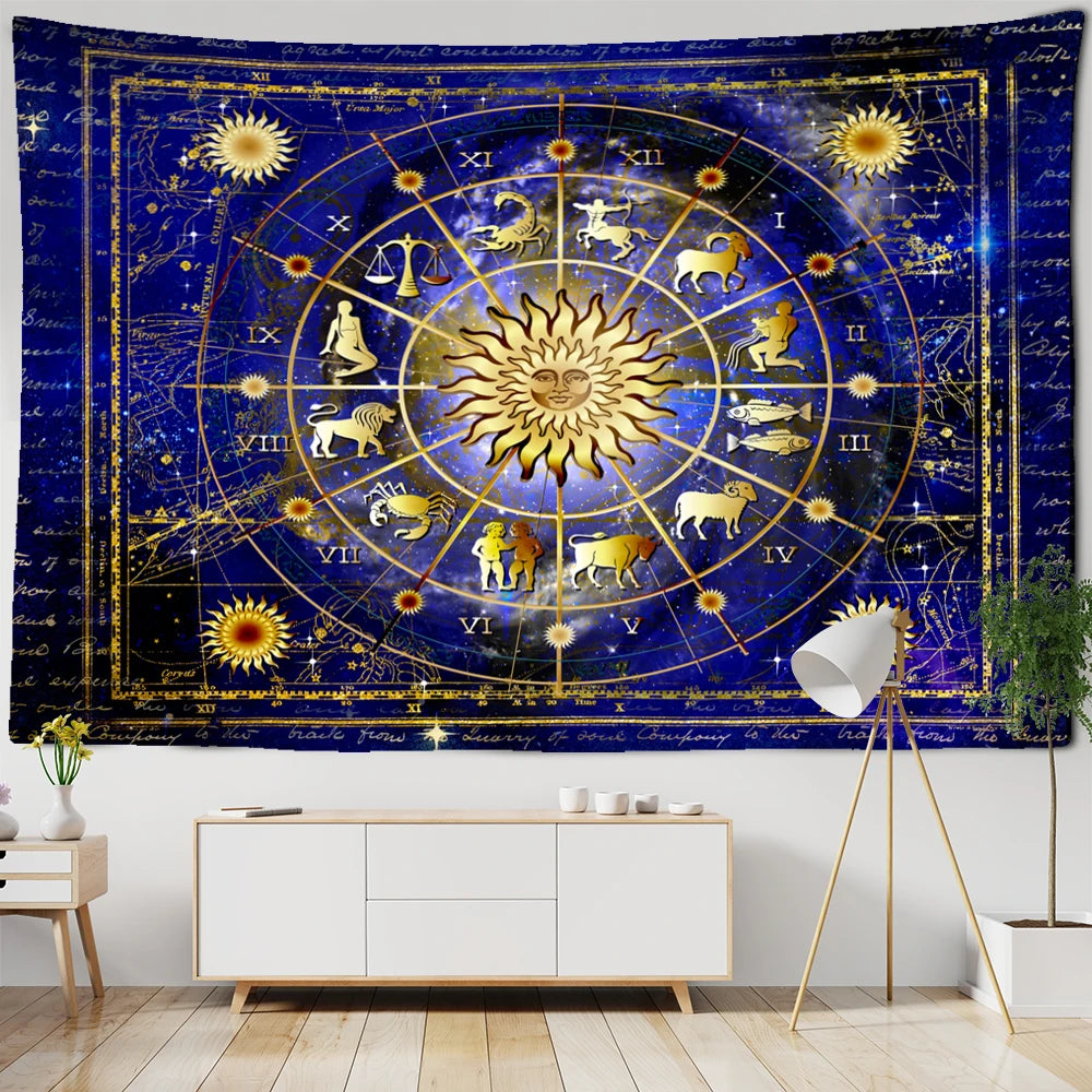 Cosmic Dance Tapestry