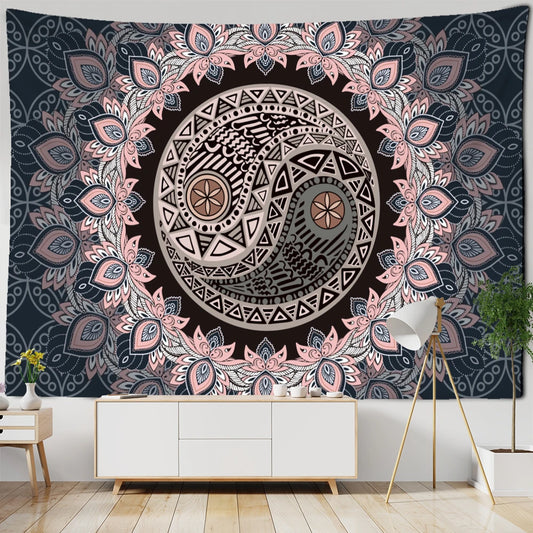 Mandala Tapestry Wall Hanging Mystic Witchcraft Boho Psychedelic Hippie Art Tapiz Bedroom Home Decor